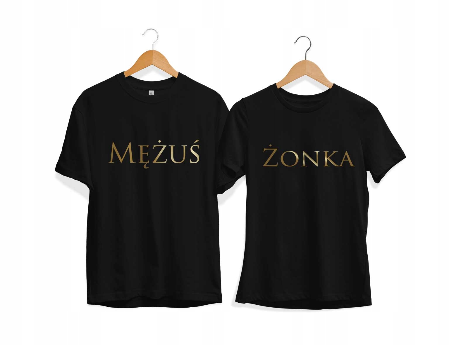 

Mężuś Żonka Zestaw Koszulek Ślub Rocznica Prezent