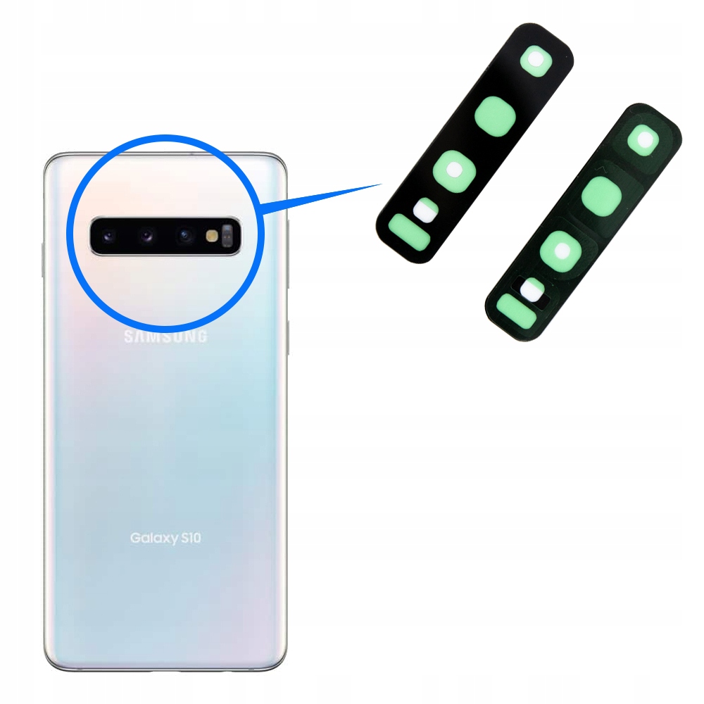SZYBKA SZKŁO OSŁONA APARATU DO SAMSUNG S10 G973 Pasuje do marki Samsung