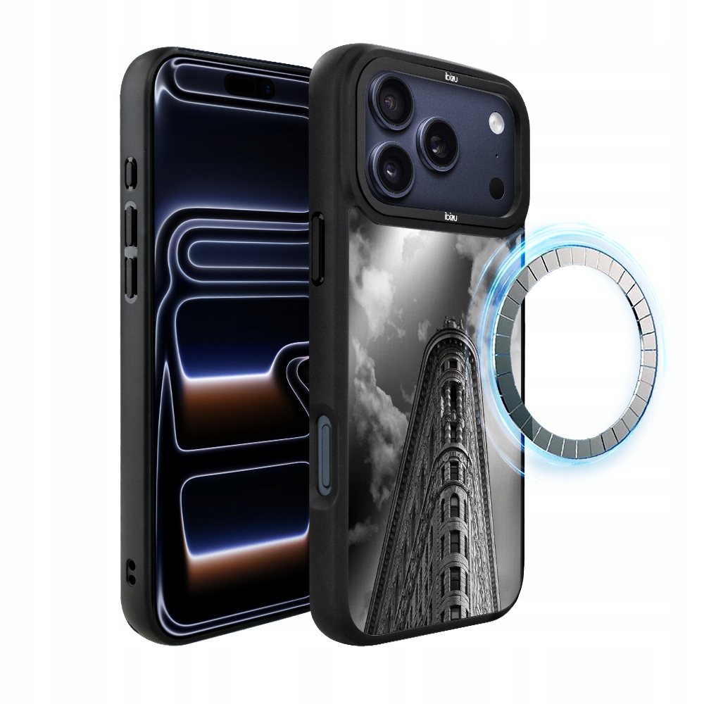 Pouzdro pro iPhone 17 Pro Max Ibizu DropGuard Matné s MagSafe, Flatiron