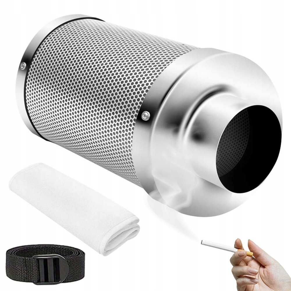 Filtr vzduchu 4 palce pro domácnost a dílnu odstraňuje kouř a alergeny