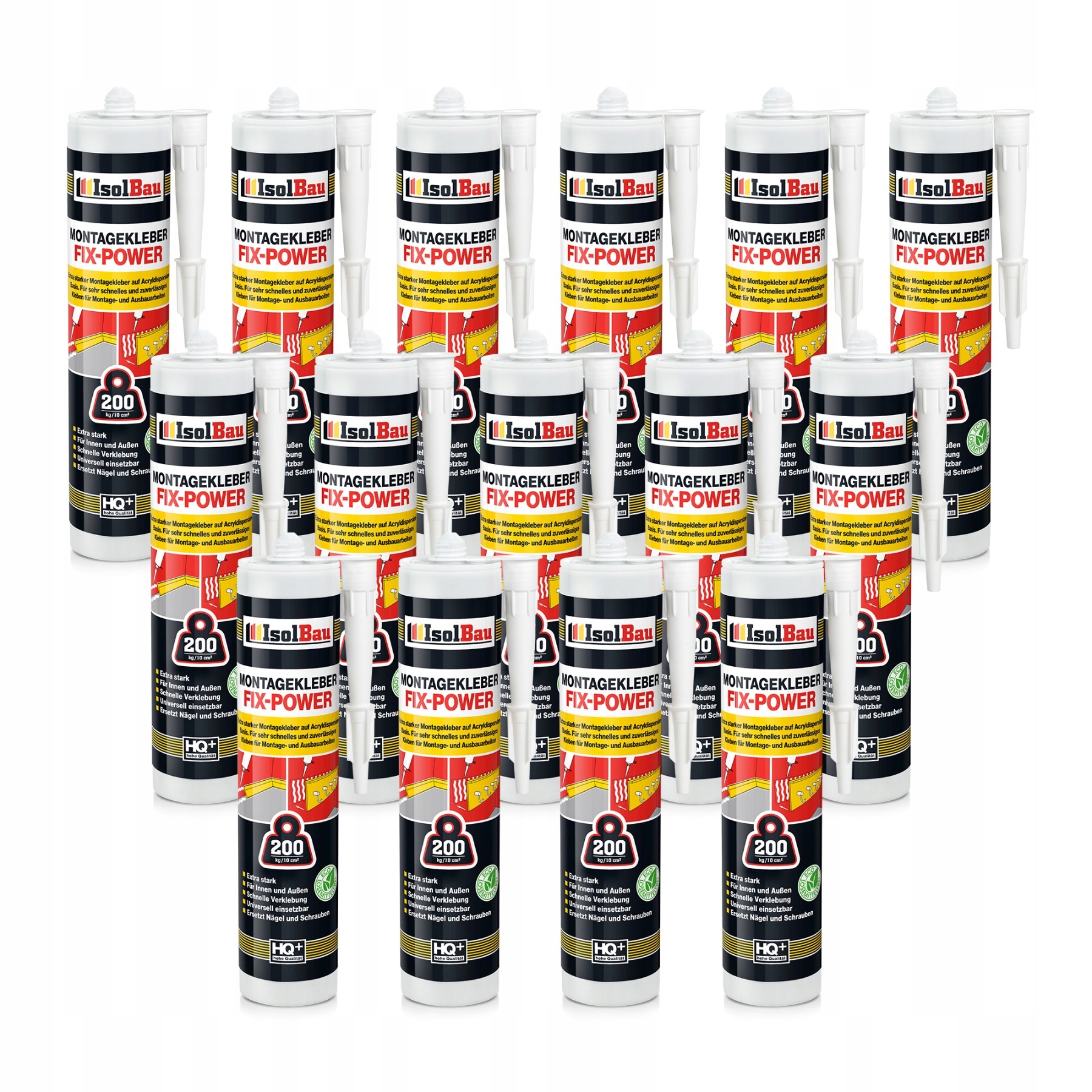 Montážní lepidlo Fix-Power Německé Univerzální 15 x 300 ml Silné 200 kg/10 cm