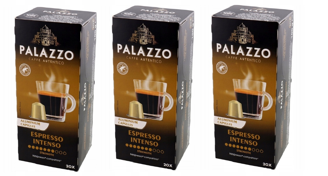 Levně Kapsle Nespresso Palazzo Espresso Intenso 60 ks