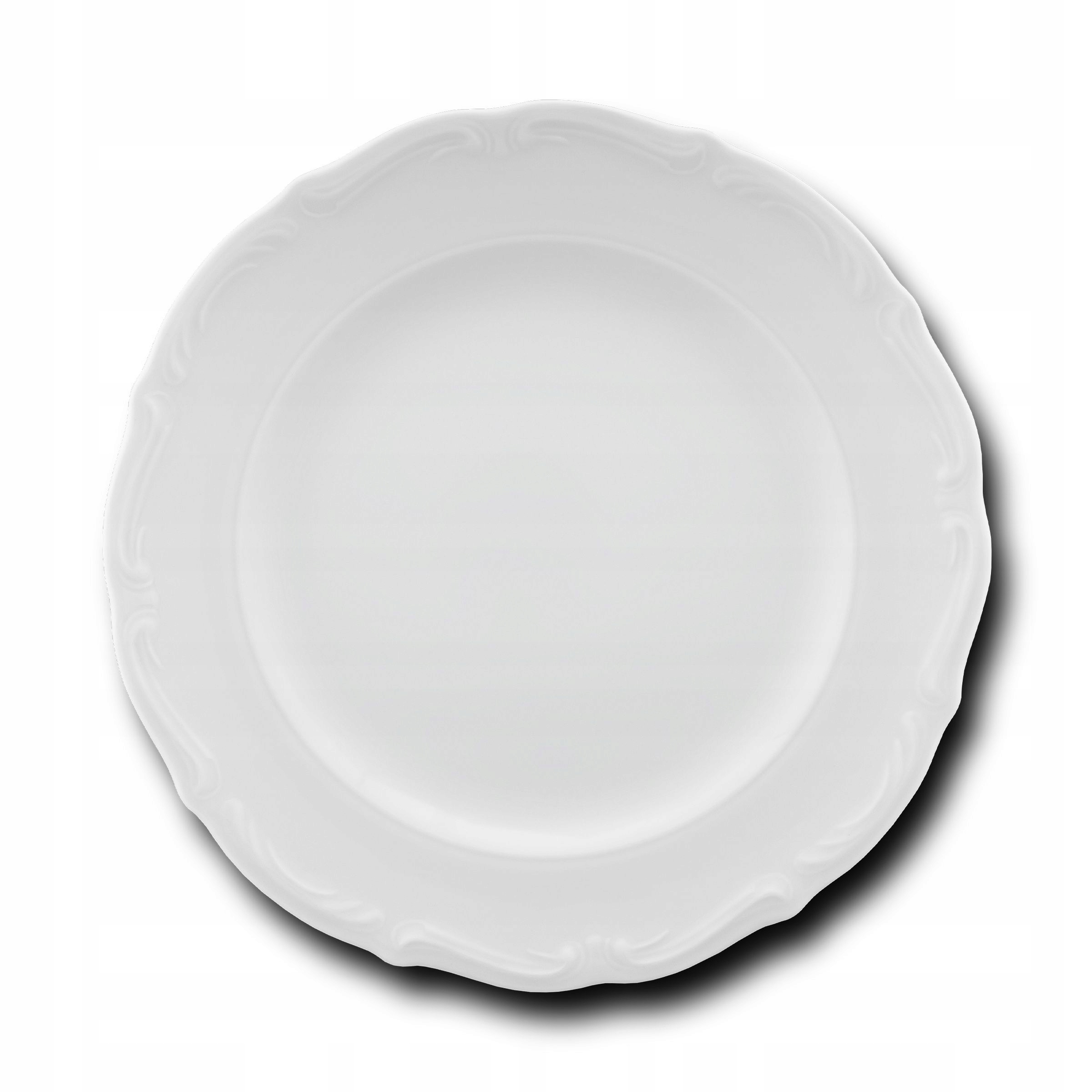 

Talerz deserowy 17 cm biały Polska porcelana
