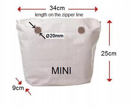 TOREBKA HUMBAG MINI Silver KOMPLET SHOPPERKA Marka Humbag
