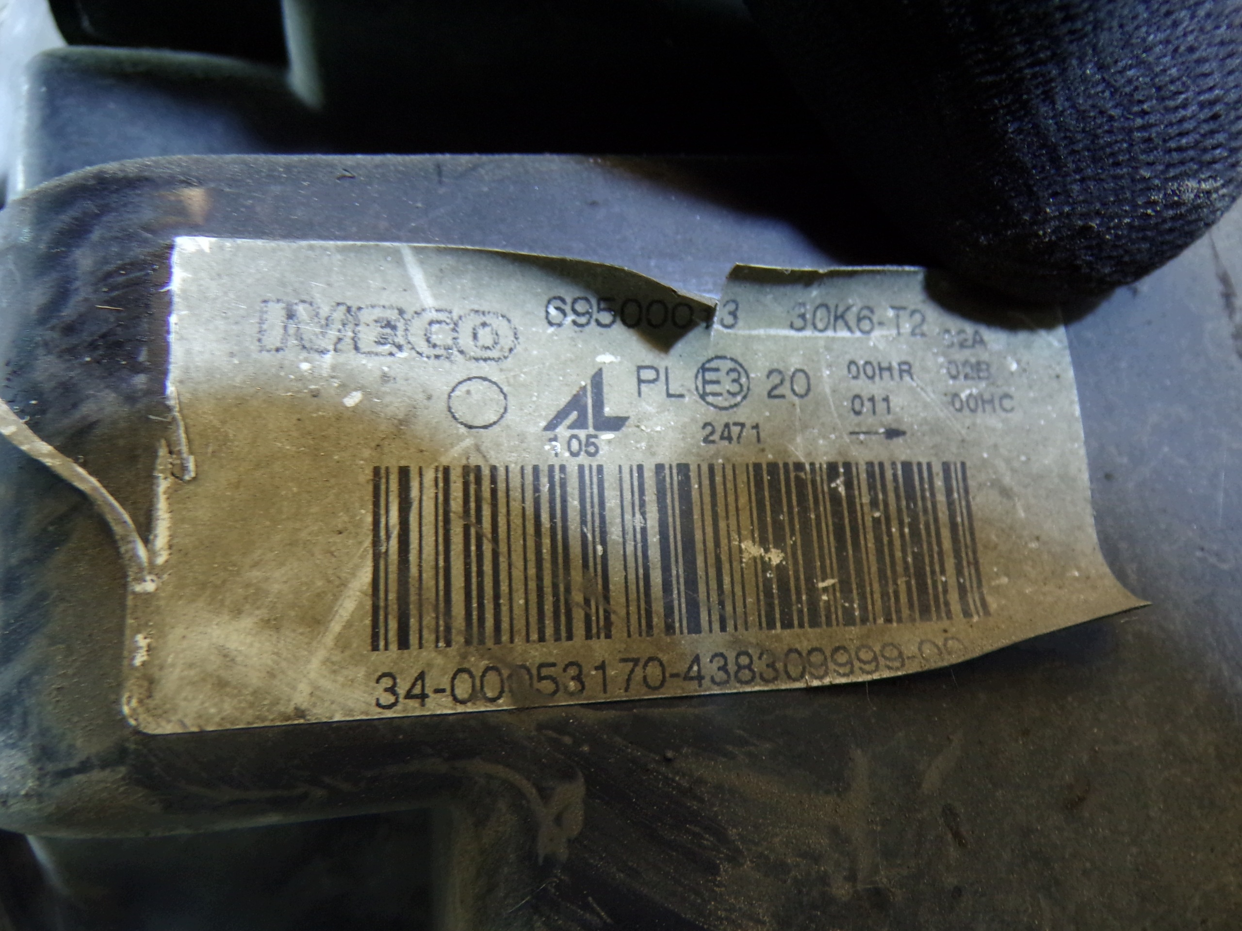 světlo přední předek levá IVECO DAILY 4 IV (K1)