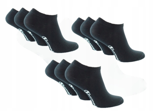 

Zestaw stopki Champion 3 x 3-pack 35/38 czarne