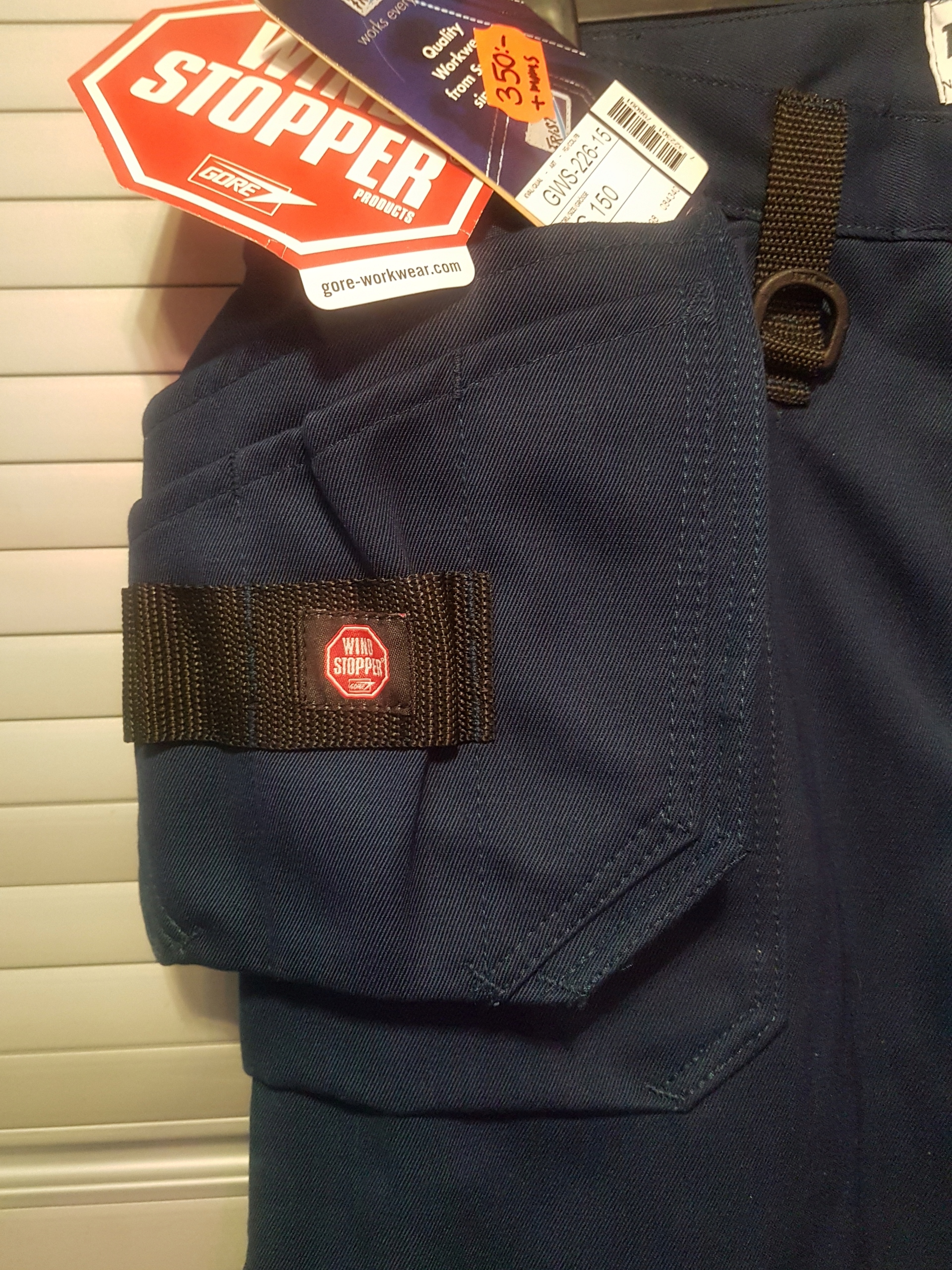 Kansas fristads рабочие брюки WINDSTOPPER gore