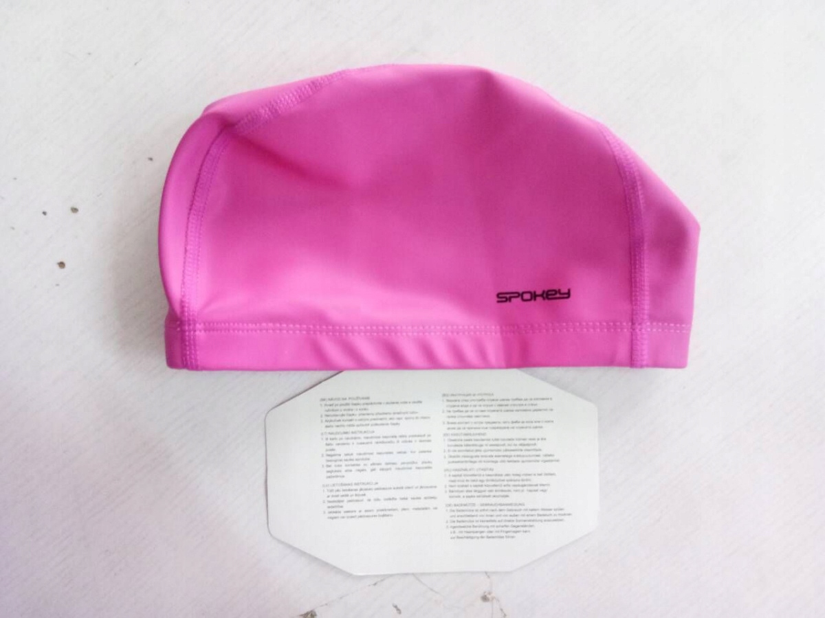 CZEPEK PŁYWACKI NA BASEN POWLEKANY SPOKEY FOGI Marka Spokey