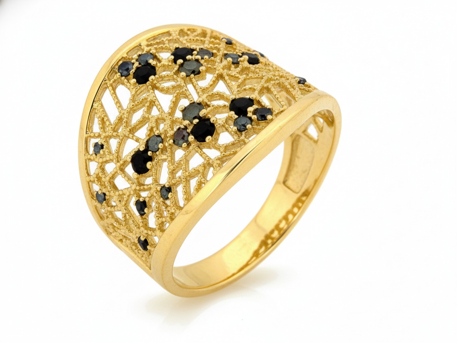 dámský prstýnek ze zlata 585 s kubickou zirkonií pro ni 14karátové zlato