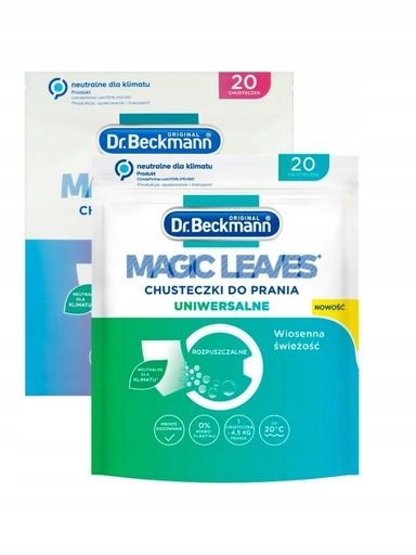 Levně 2X Dr. Beckmann Ubrousky na praní Mix 2x20ks