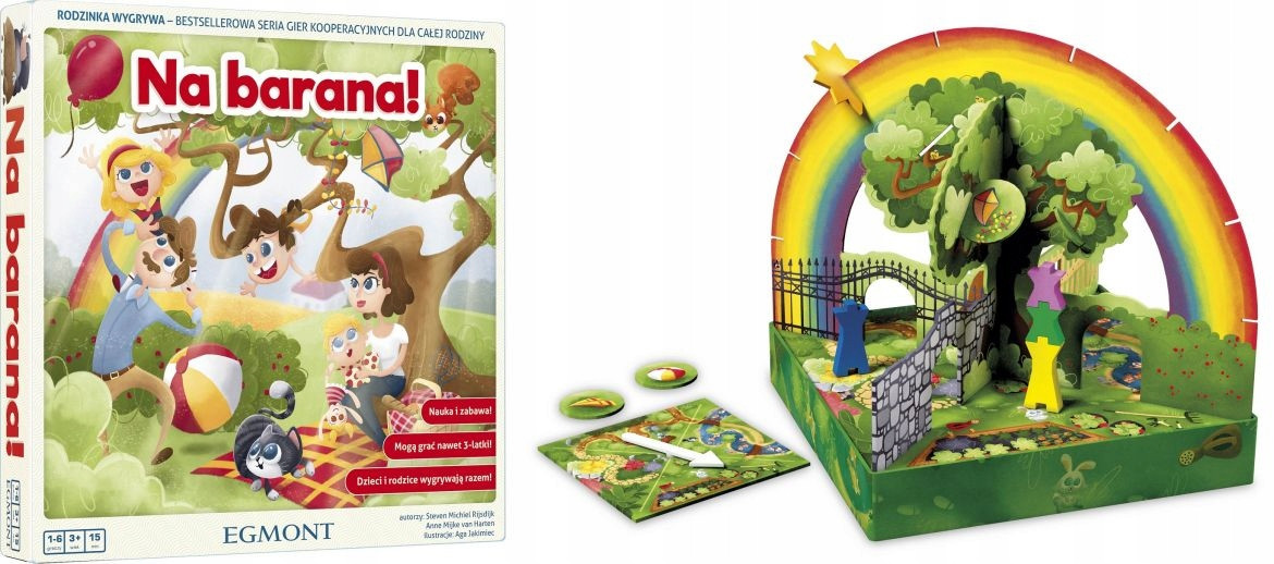 Towarzyska Gra Planszowa Dla Całej Rodziny Planszówka Na barana Najlepsza