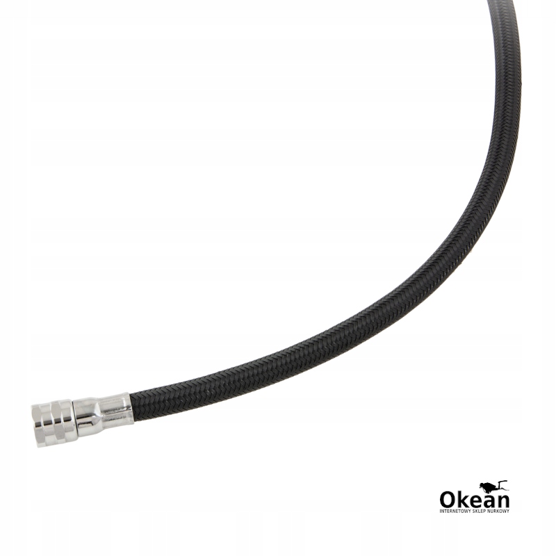 Proflex Wąż LP w oplocie 210 cm - czarny