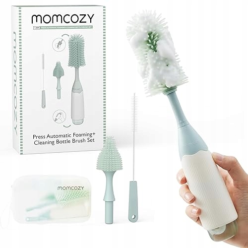 Zestaw Szczoteczek Dla Dzieci Momcozy Z Technologią Pianki Ciśnieniowej