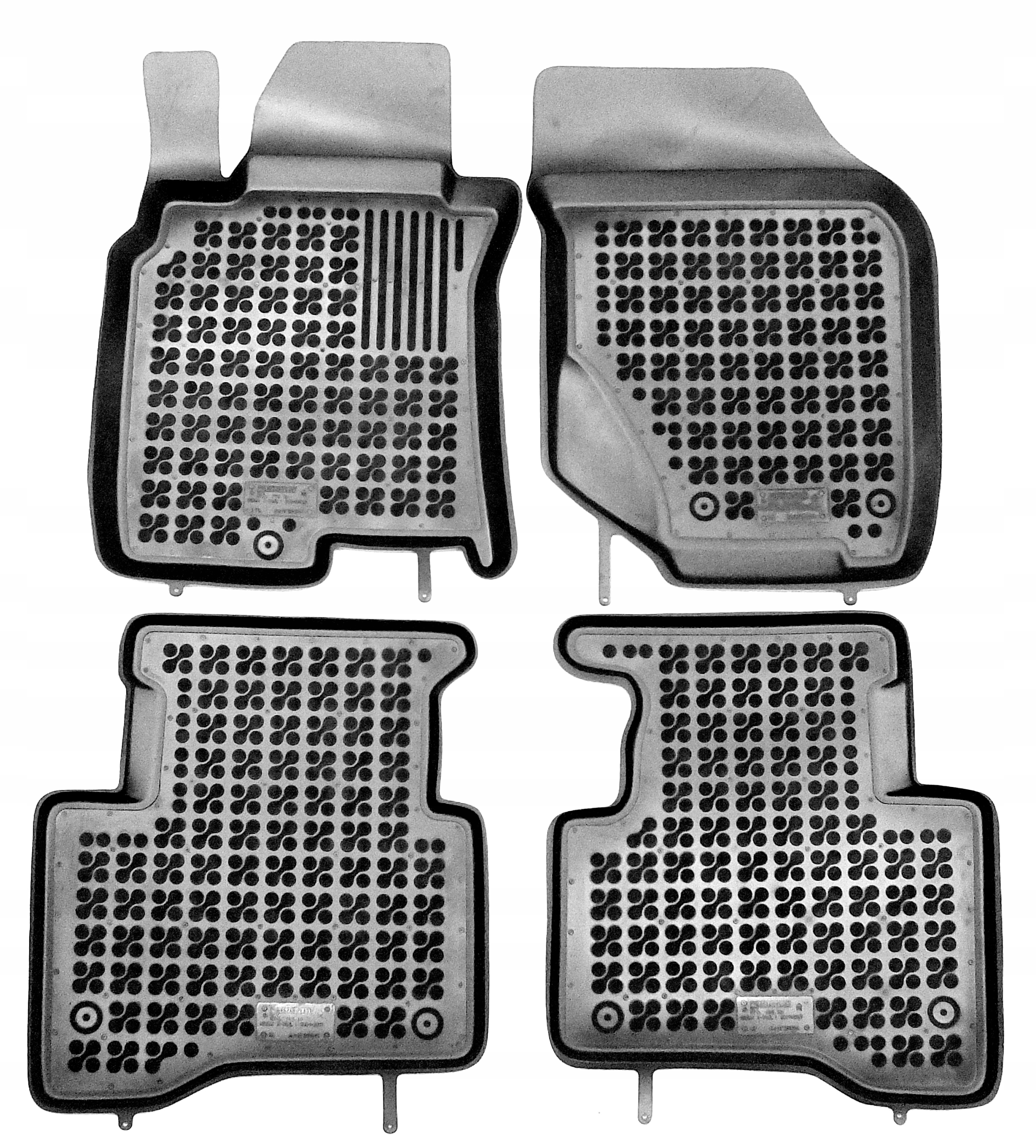 Nissan X-Trail I T30 2001-2007 dywaniki gumowe korytkowe Rezaw-Plast