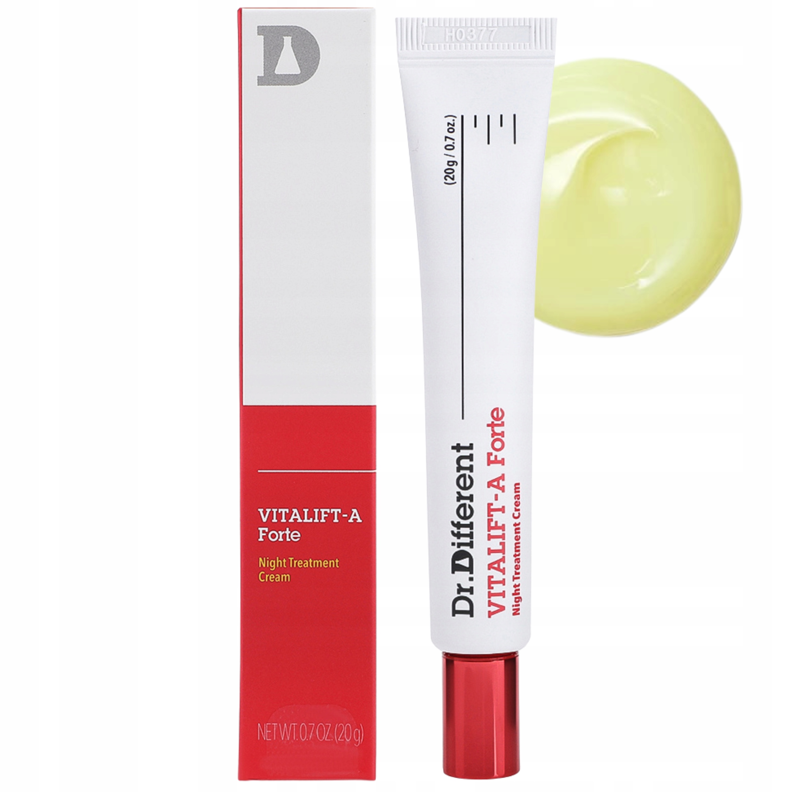 Krem do twarzy na noc z retinalem 0,1% Dr.Different Vitalift-a Forte 20g