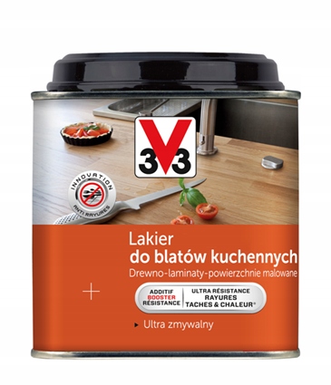 

V33 lakier do blatów kuchennych 0,5L bezbarwny
