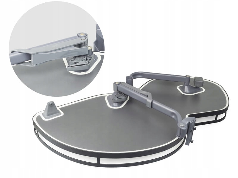 CARGO CORNER MAGIC NERKA 800 MM Z DOCIĄGIEM i HAMULCEM ANTRACYT AMIX ACCESS Rodzaj narożny