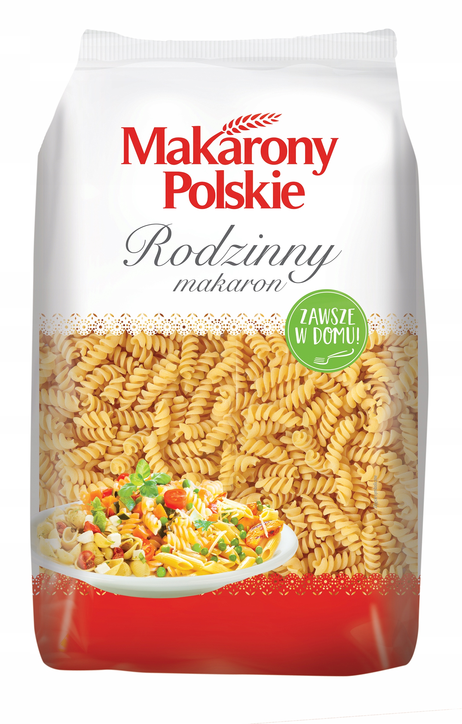 Těstoviny Fusilli Makarony Polské 1 kg V balení Přírodní složky