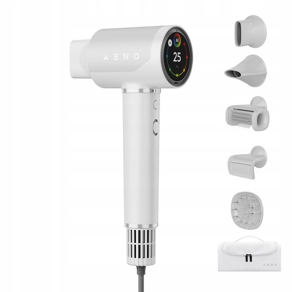 Aeno Ai ProDryer Fén HD5 biely, 100km/h, Hlasové ovl., ionizátor, Ai, Ntc…