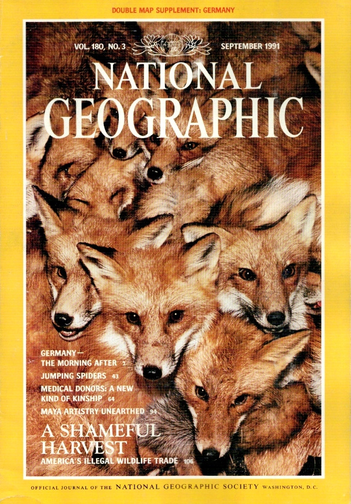 National Geographic 180 3 1991 Mapa Germany