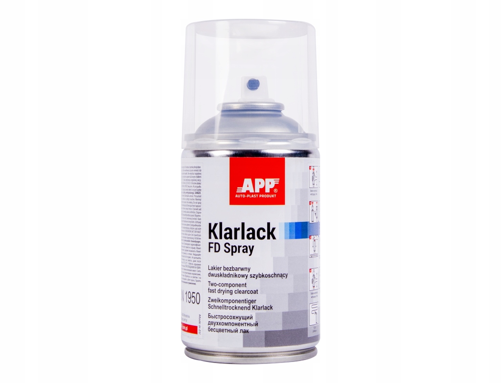 

App Klarlack Fd 250ml Lakier bezbarwny 2K Do Lamp