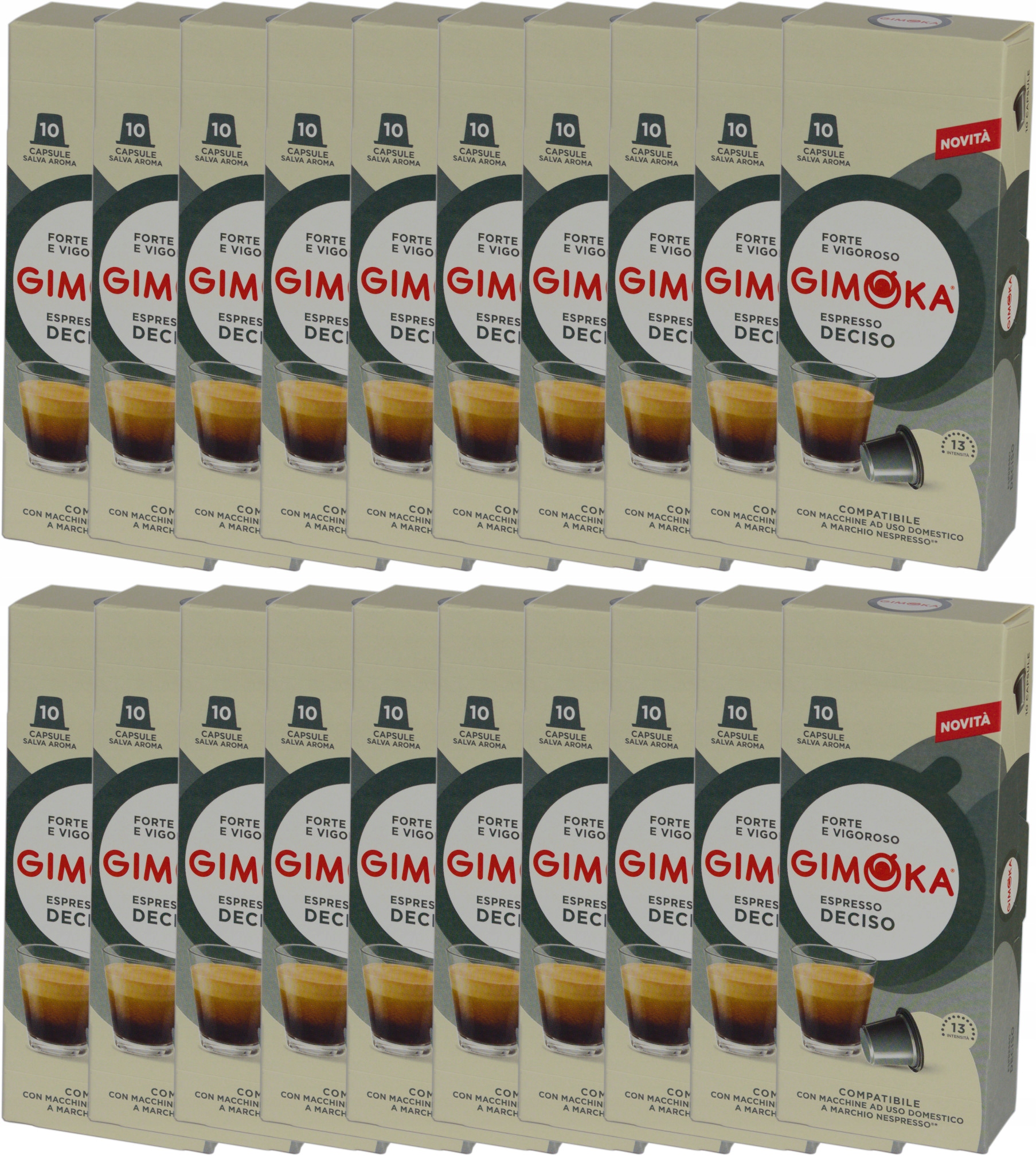 Kapsułki do Nespresso Gimoka Deciso x200 Hurt