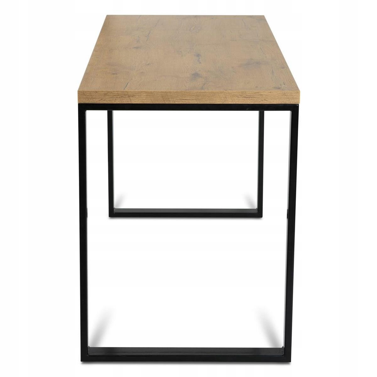 

Biurko industrialne 140x60 cm blat Mdf do biura