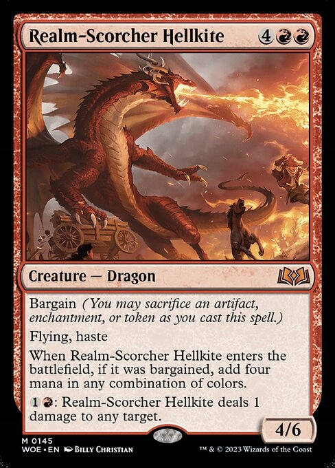 MtG: Realm-Scorcher Hellkite (woe)