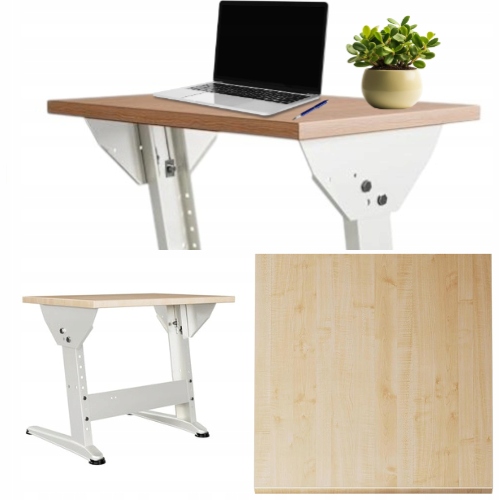 Kessler Pro Lavička, Psací Stůl, Stolek 1-OS. KSV-L1 Bílý, Deska Javor