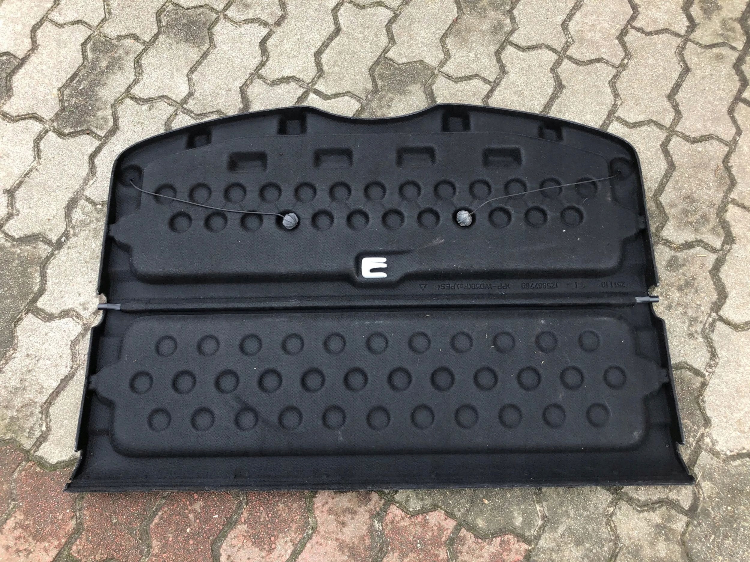 hinten Abdeckung, Hutablage Kofferraum OCTAVIA II 1Z5867769