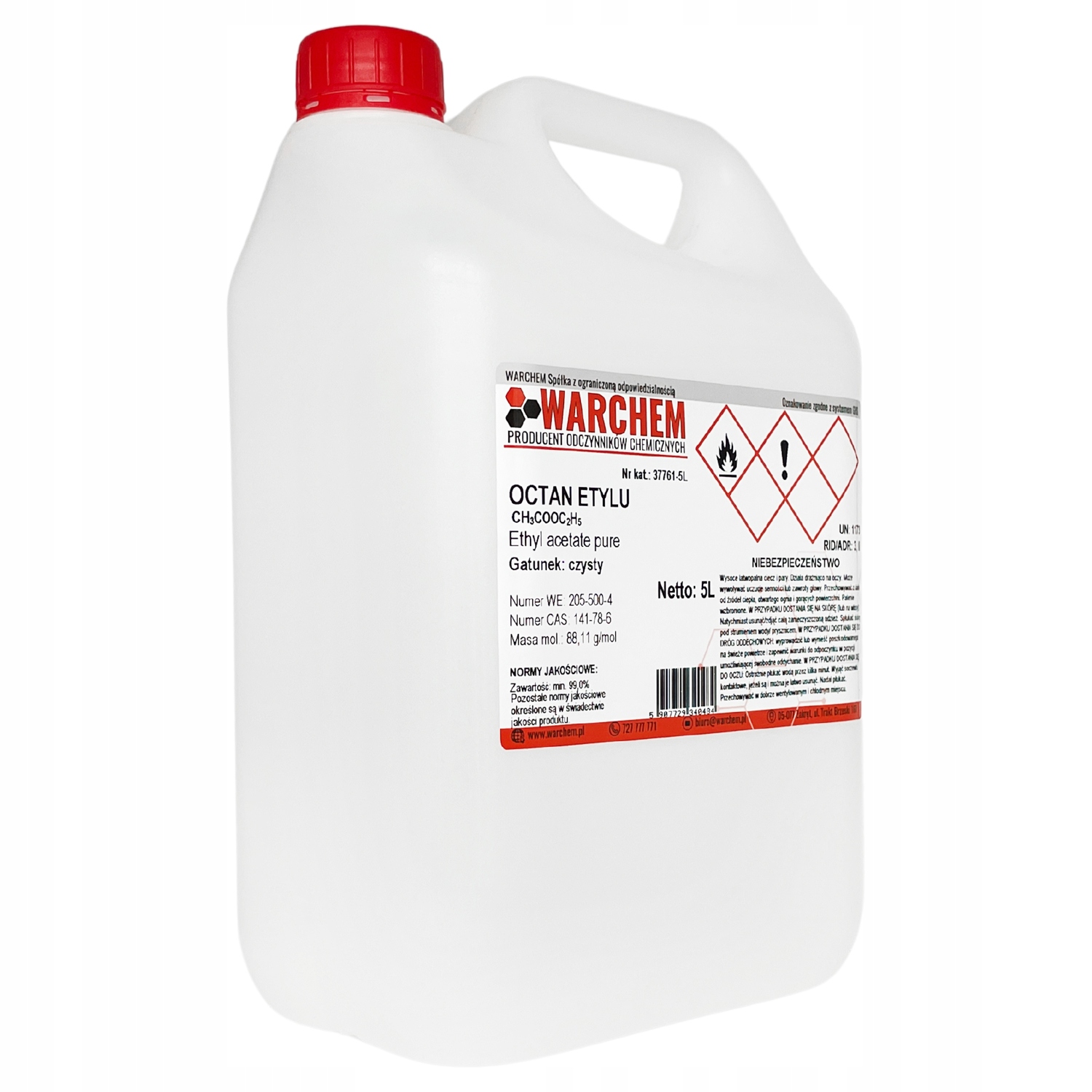 Octan Etylu czysty 5L