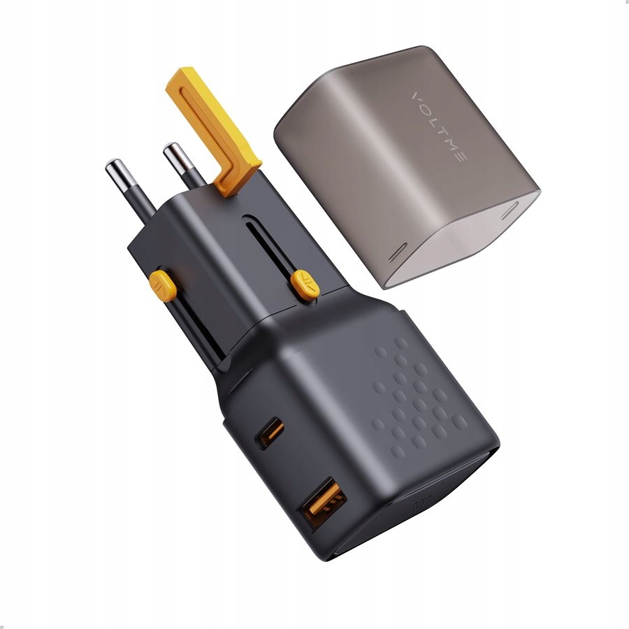 Ładowarka podróżna Voltme 35W Usb Usb-c szybkie ładowanie czarna