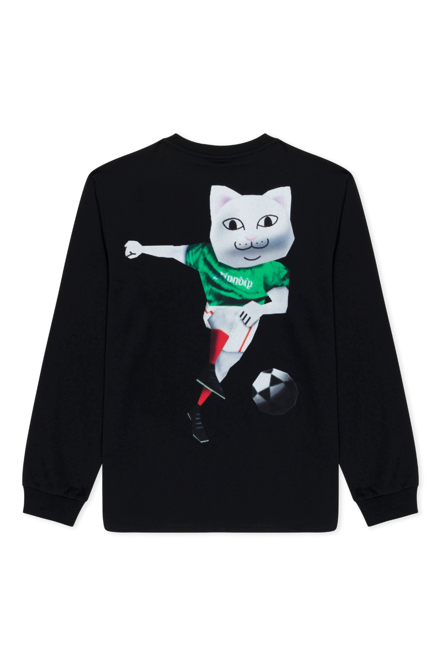 Tričko s dlouhým rukávem Ripndip Rnd Sports L, černé