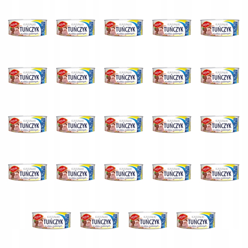 Graal Tuňák kousky v rostlinném oleji 170 g X24