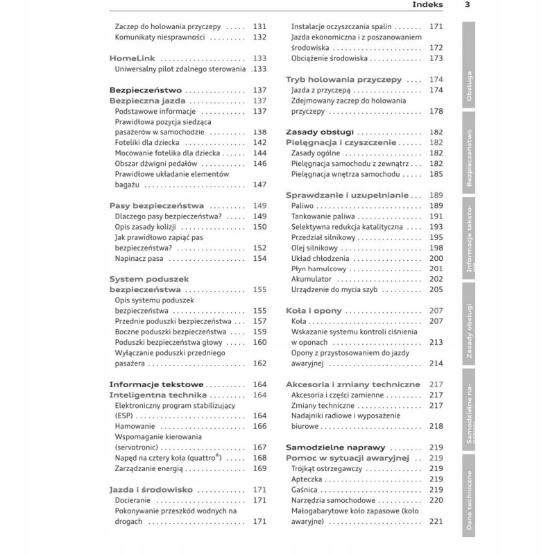 Audi A4 Sedan B8 2007-2011 Instrukcja Obsługi Tytuł Audi A4 Sedan B8 2007-2011 Instrukcja Obsługi