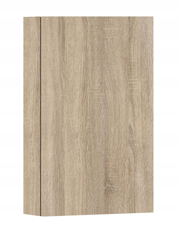 Kúpeľňová skrinka dub sonoma 50 cm závesná nad toaletou, moderná