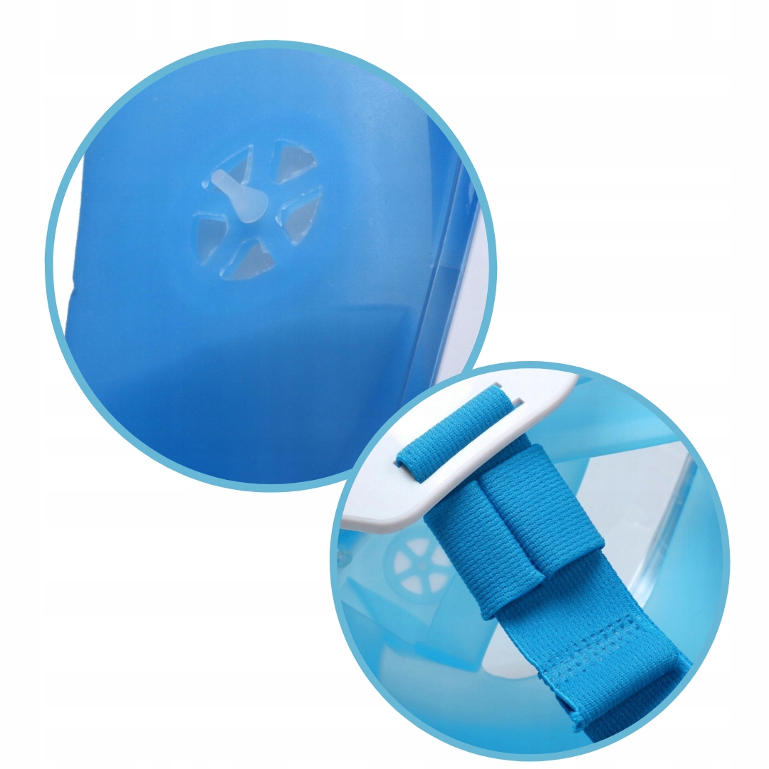 MASKA DO SNORKELINGU DLA DZIECI S/M SKŁADANA 6W1 Stan opakowania oryginalne