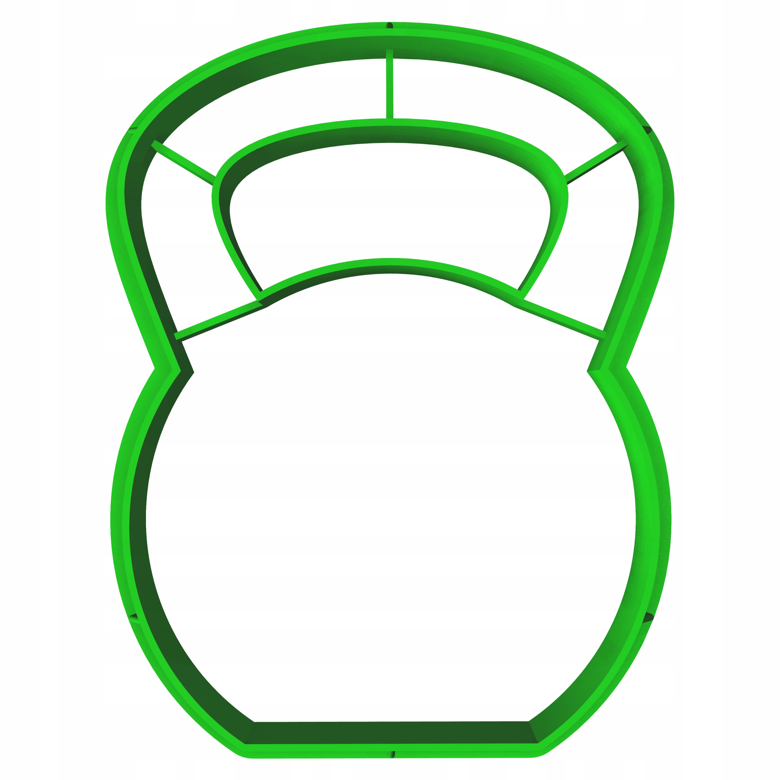 

Foremka Wykrawaczka ciastek Siłownia Kettlebell 2