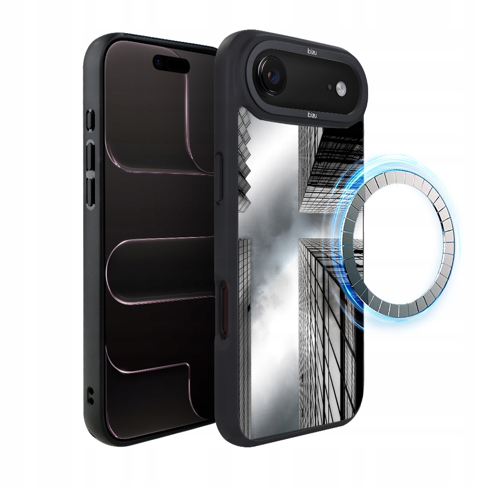 Pouzdro pro iPhone Air Ibizu DropGuard Matt s MagSafe, mrakodrapy
