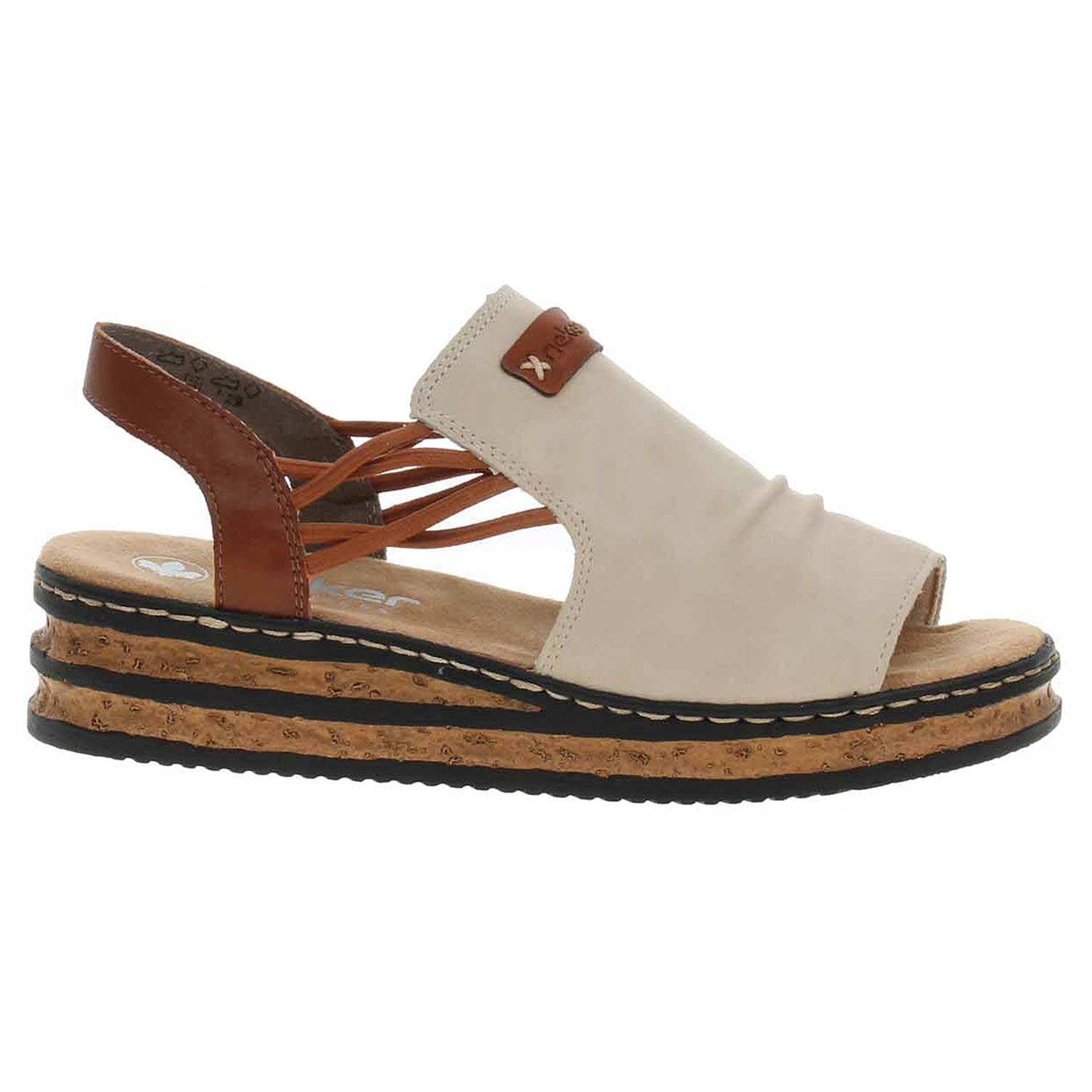 Dámské sandály Rieker 62962-60 beige 40