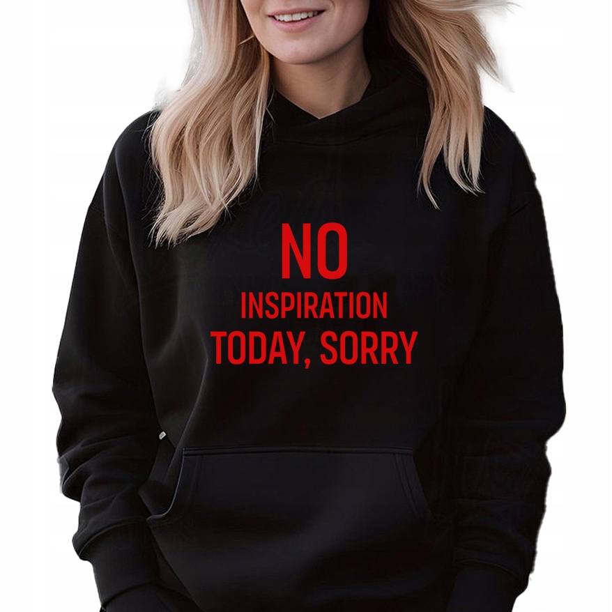 Mikina Černá S Kapucí jako Dárek k narozeninám Ne Inspiration Today M