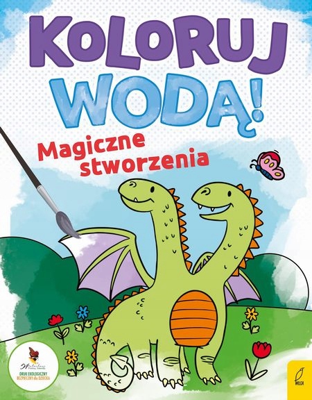 

Koloruj wodą Magiczne stworzenia Maluj Kd