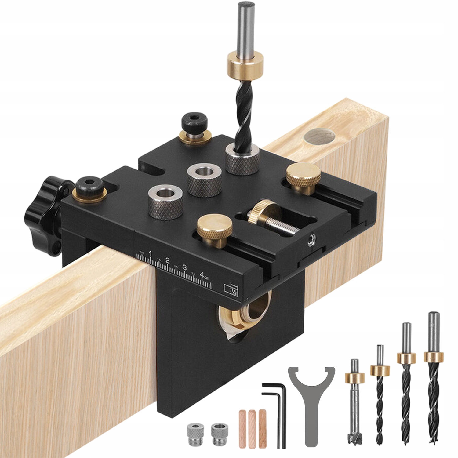 Sada Nástrojů Pro Vytváření Otvorů 3V1 Pro Vrtání Otvorů 6/8/10/15