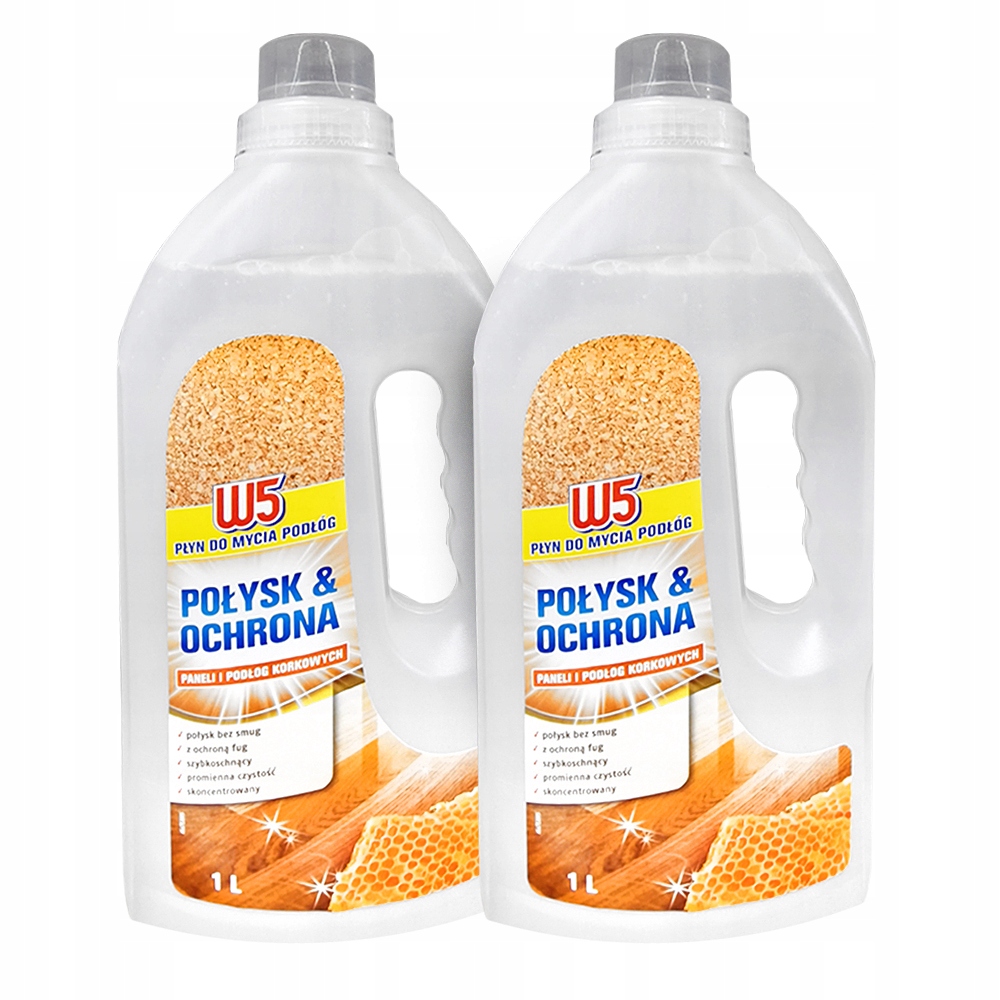 

Płyn Do Mycia Podłóg W5 Paneli Połysk I Ochrona 2L