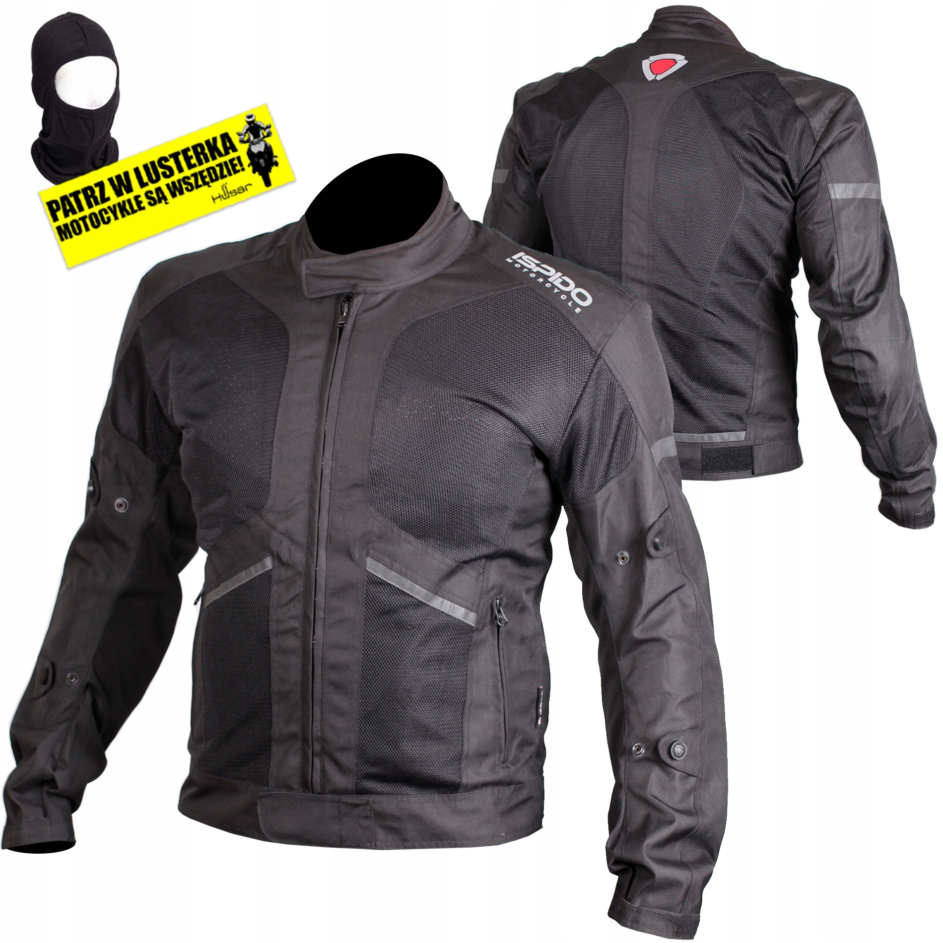 

Kurtka Motocyklowa Ispido Zinc Ppe przewiewna