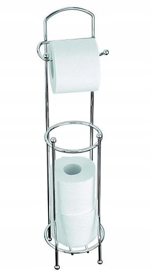 

Stojak na papier toaletowy 4 rolki Udana stal