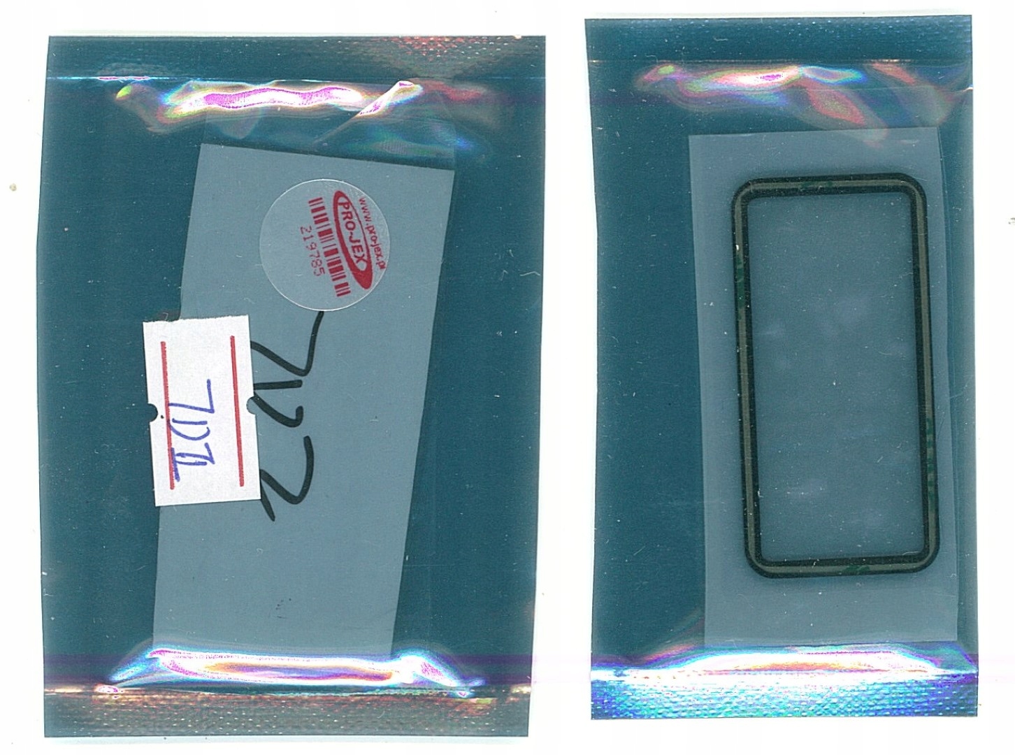 Szybka zewnętrzna do Canon 7D II top glass taśma montażowa 7d2