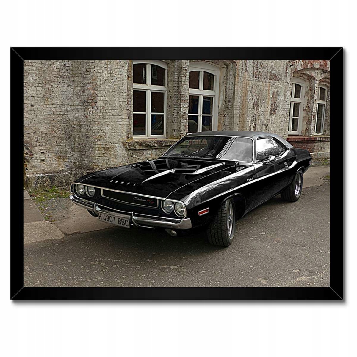 Plakáty v rámu 40x30 Dodge Challenger Rt Auto