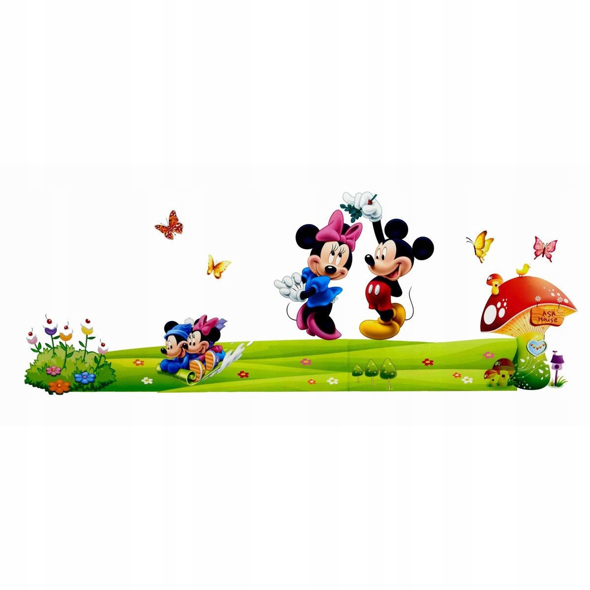 

Naklejki na ścianę ścienne Myszka Mickey Minnie
