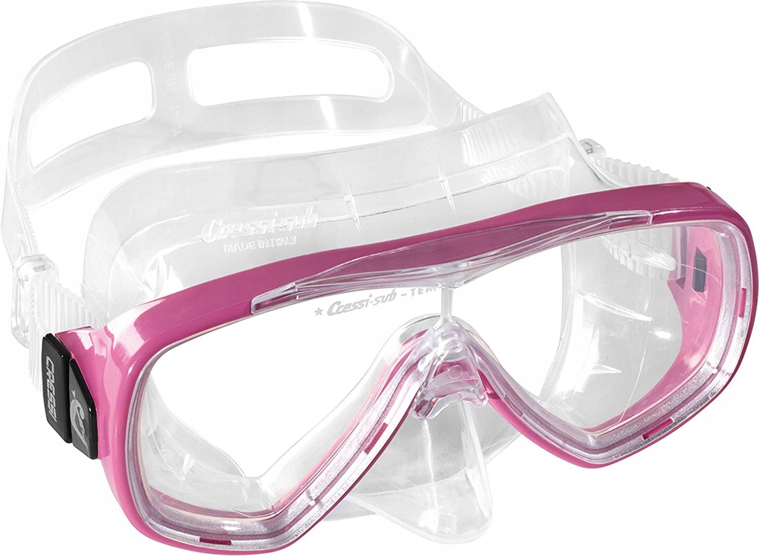 CRESSI ONDA MASKA OKULARY DO PŁYWANIA NURKOWANIA RÓŻOWE